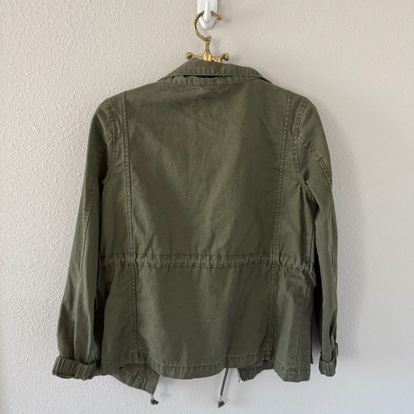 Olive Green Utility Jacket - Picture 2 of 2
